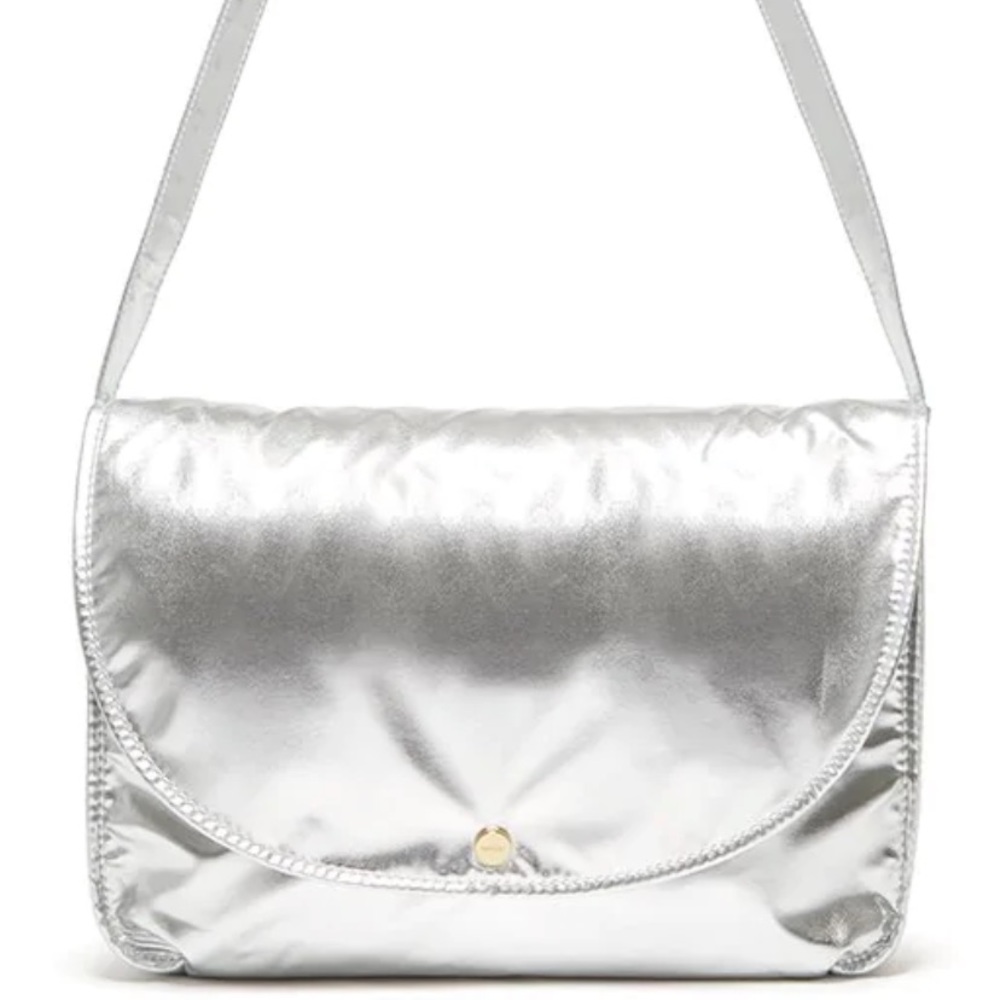 Ban.do Silver Metallic Laptop Bag